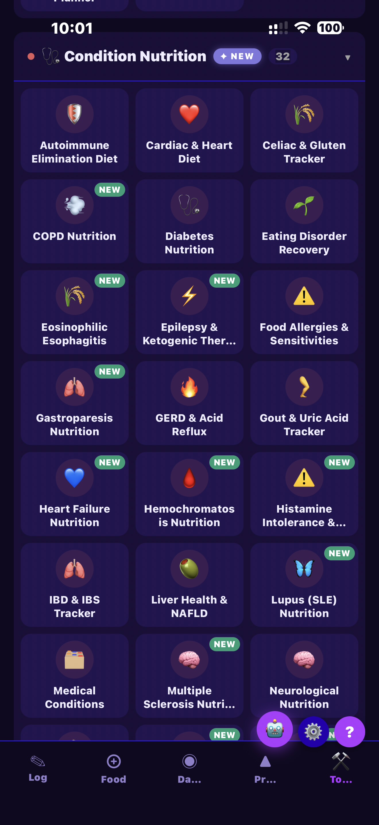 Condition-Specific Nutrition
