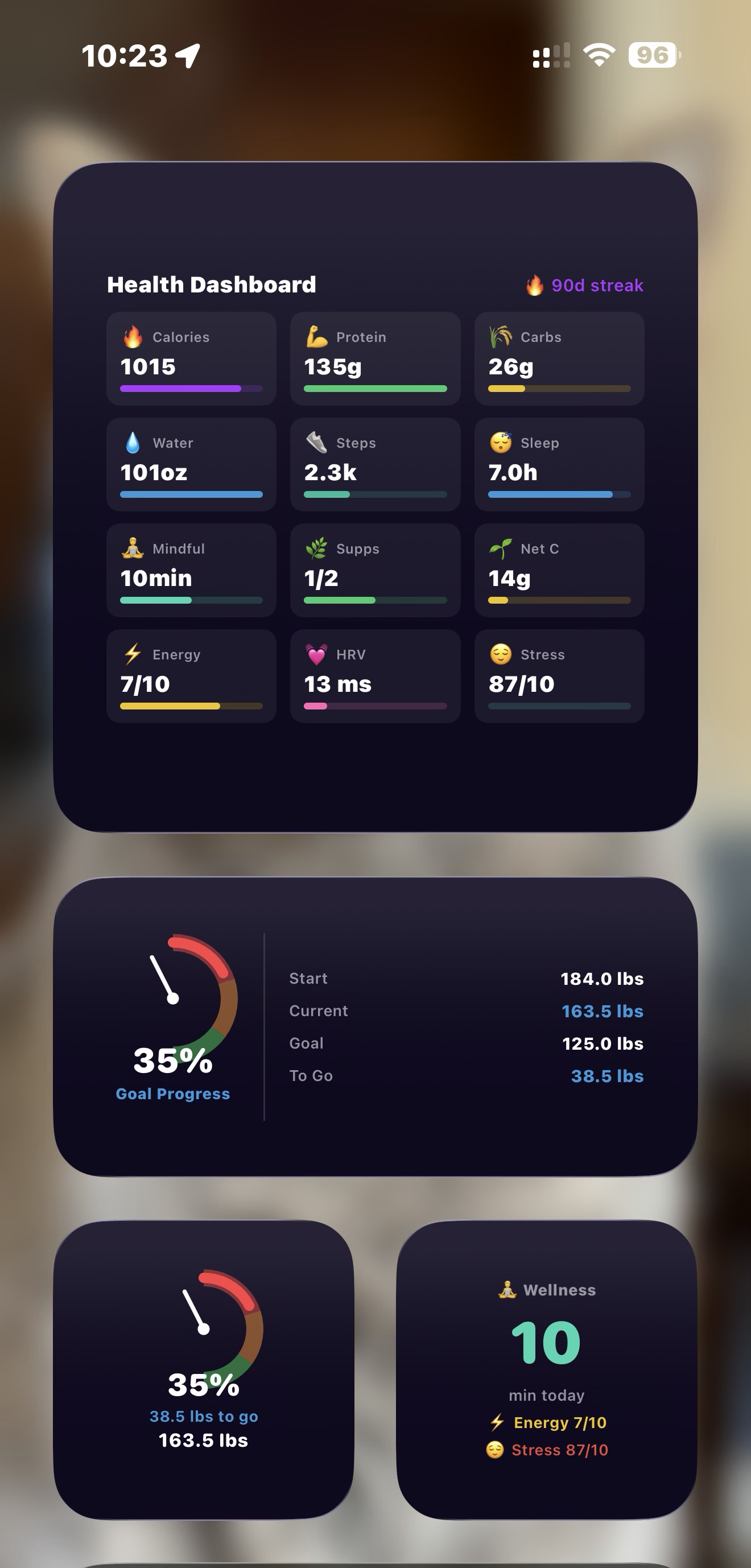 Apple Watch + Widgets